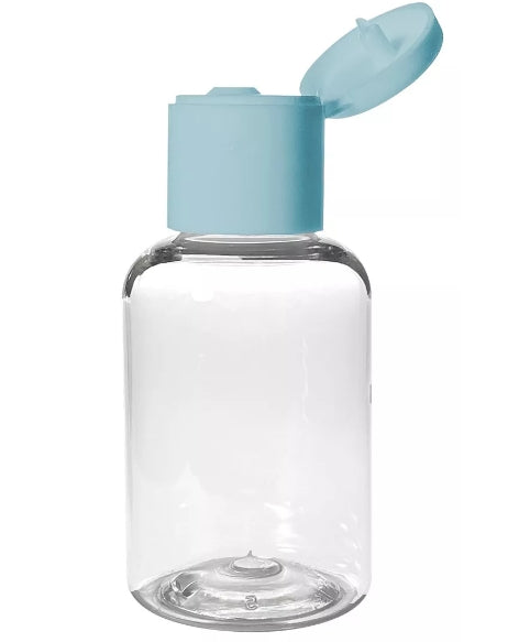 Frasco De Plástico De 30 Ml Para Álcool Gel Flip Top (20 Un)