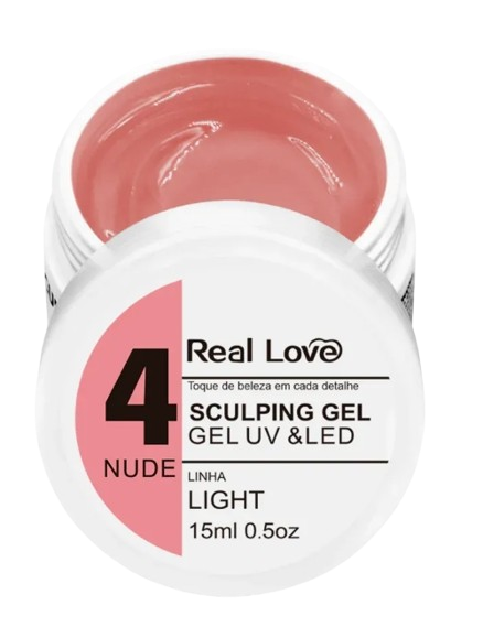 Gel Real Love Linha Light Sculping 15ml ESCOLHA A COR