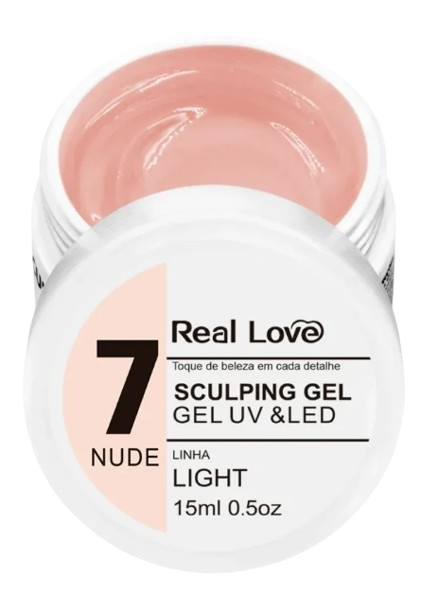 Gel Real Love Linha Light Sculping 15ml ESCOLHA A COR