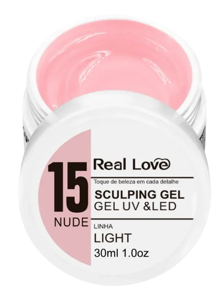 Gel Real Love Linha Light Sculping 30ml