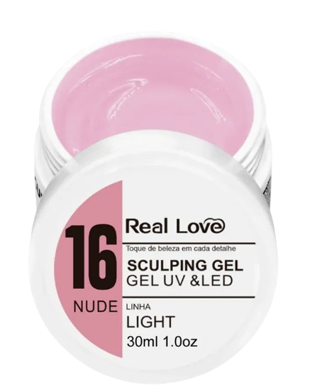 Gel Real Love Linha Light Sculping 30ml
