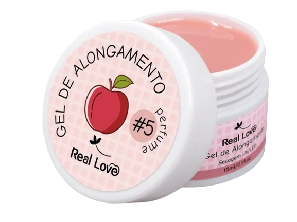 Gel Linha Light Aromatizado Cheirinho de MAÇA 15ml - Real Love