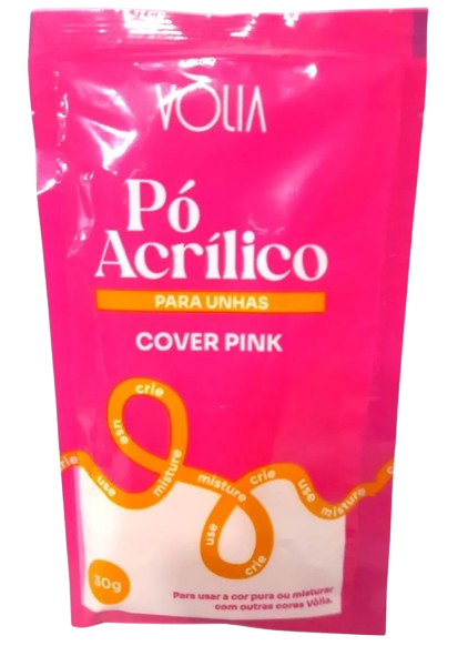 Vòlia - Sachê Pó Acrílico Cover Pink - 30g