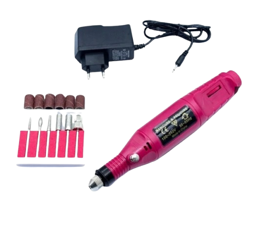Lixadeira Unha Lixa Elétrica Profissional Bloco Motor Bivolt