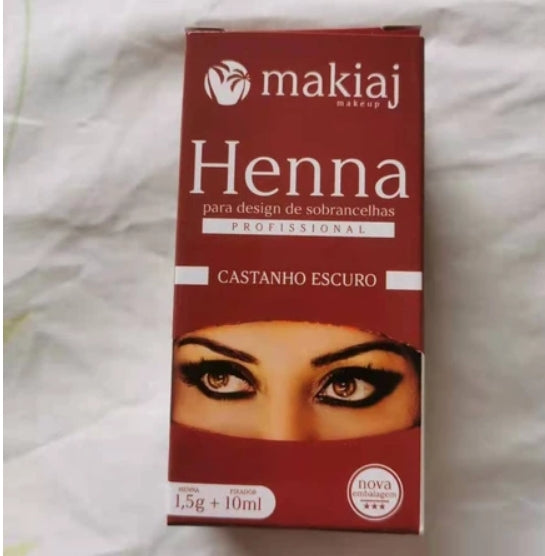 Henna Para Desing De Sobrancelhas Makiaj