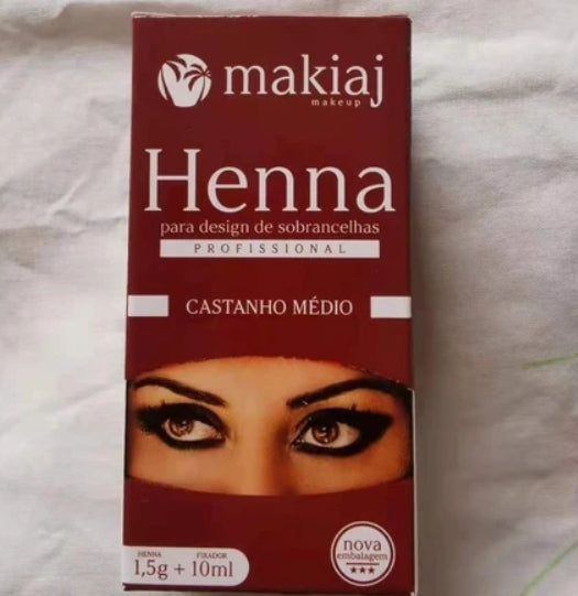 Henna Para Desing De Sobrancelhas Makiaj