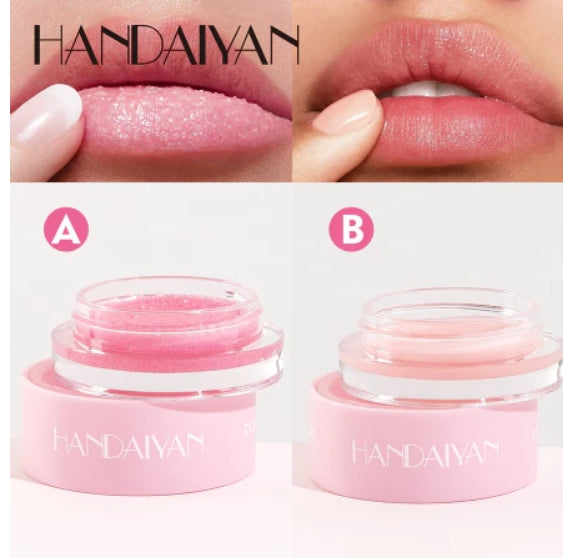 Máscara labial esfoliante