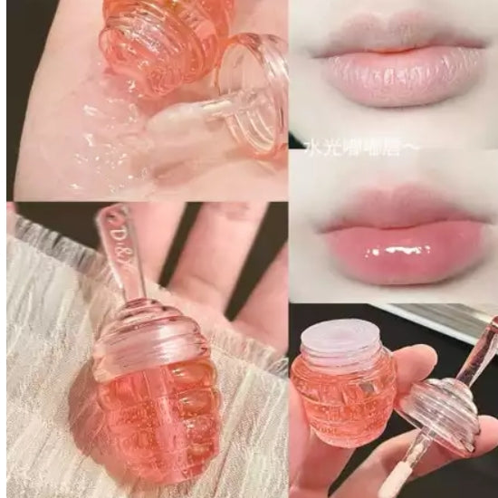 Pequeno Pote de Mel Óleo Labial