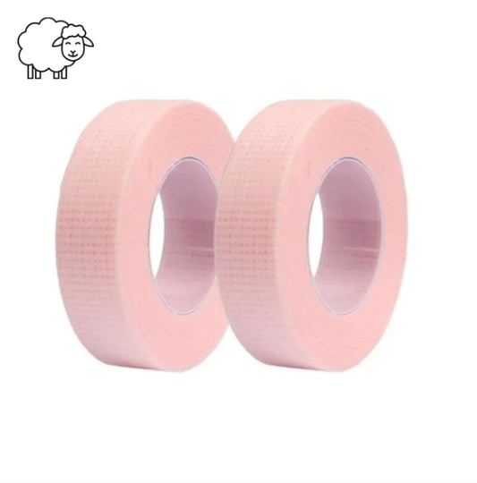 2 Fitas Antialérgicas Transpore Rosa Along. De Cílios.