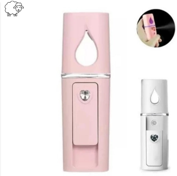 1/ PCS Umidificador Nano Mister Spray Vaporiza Atomizador Hidrata Facial Rosto E Cilios Usb Recarregável-INLIS ANA