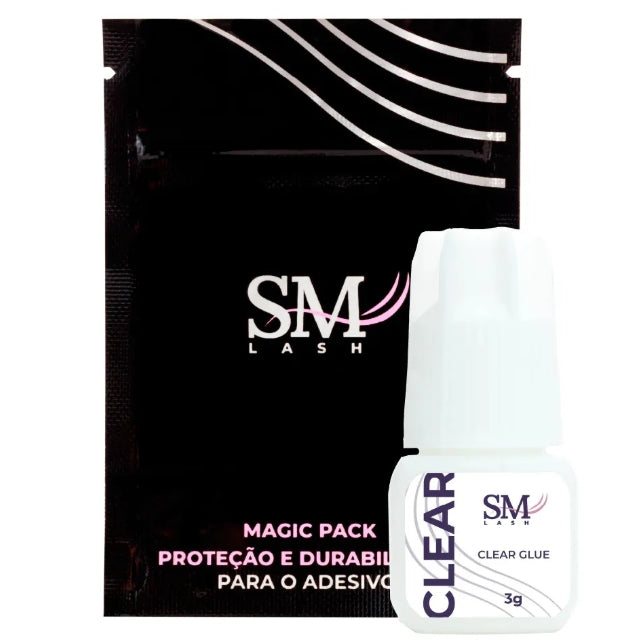 Cola Para Extensão de Cílios Adesivo Sm Lash Clear 3ml