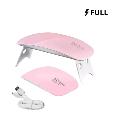 Mini Cabine Secadora De Esmalte Unhas Uvled Nail Acrigel 1 U