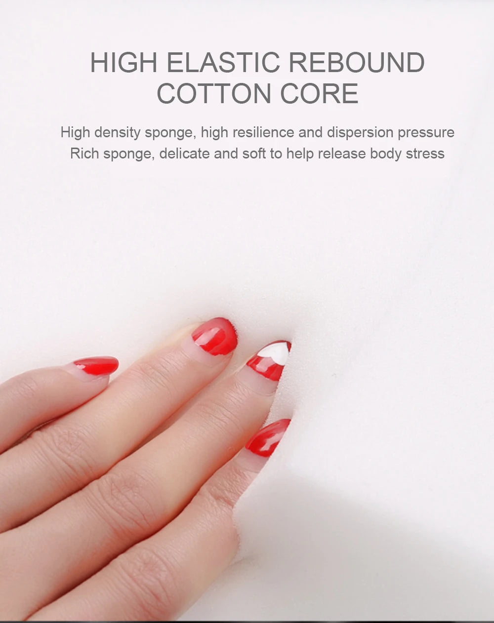 Almofada Profissional para Cílios Apoio para Pescoço, Almofada Macia para Aplicação de Extensões de Cílios, Espuma de Memória, Almofada para Maquiagem em Salão