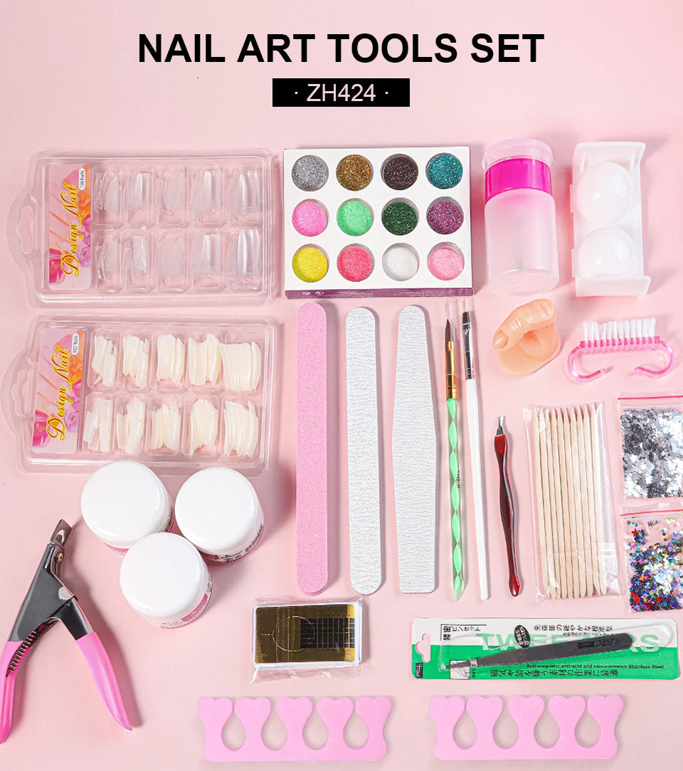 KIT unhas de acrílico