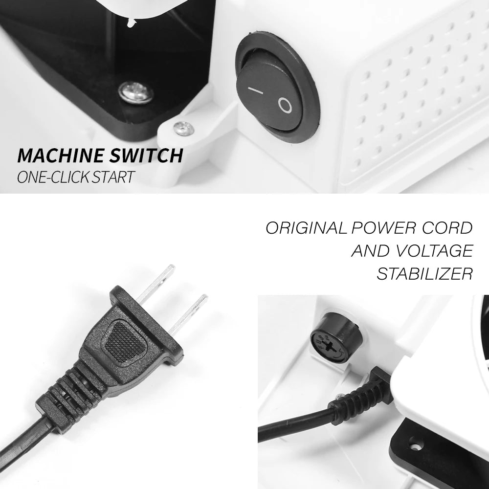 LINMANDA Aspirador de Poeira para Unhas 30W Alta Potência Extrator de Poeira para Unhas Equipamento Prático de Limpeza para Manicure em Salão