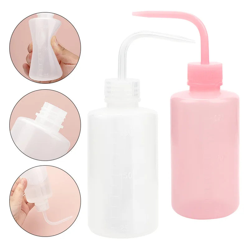 Frasco de limpeza para extensões de cílios,