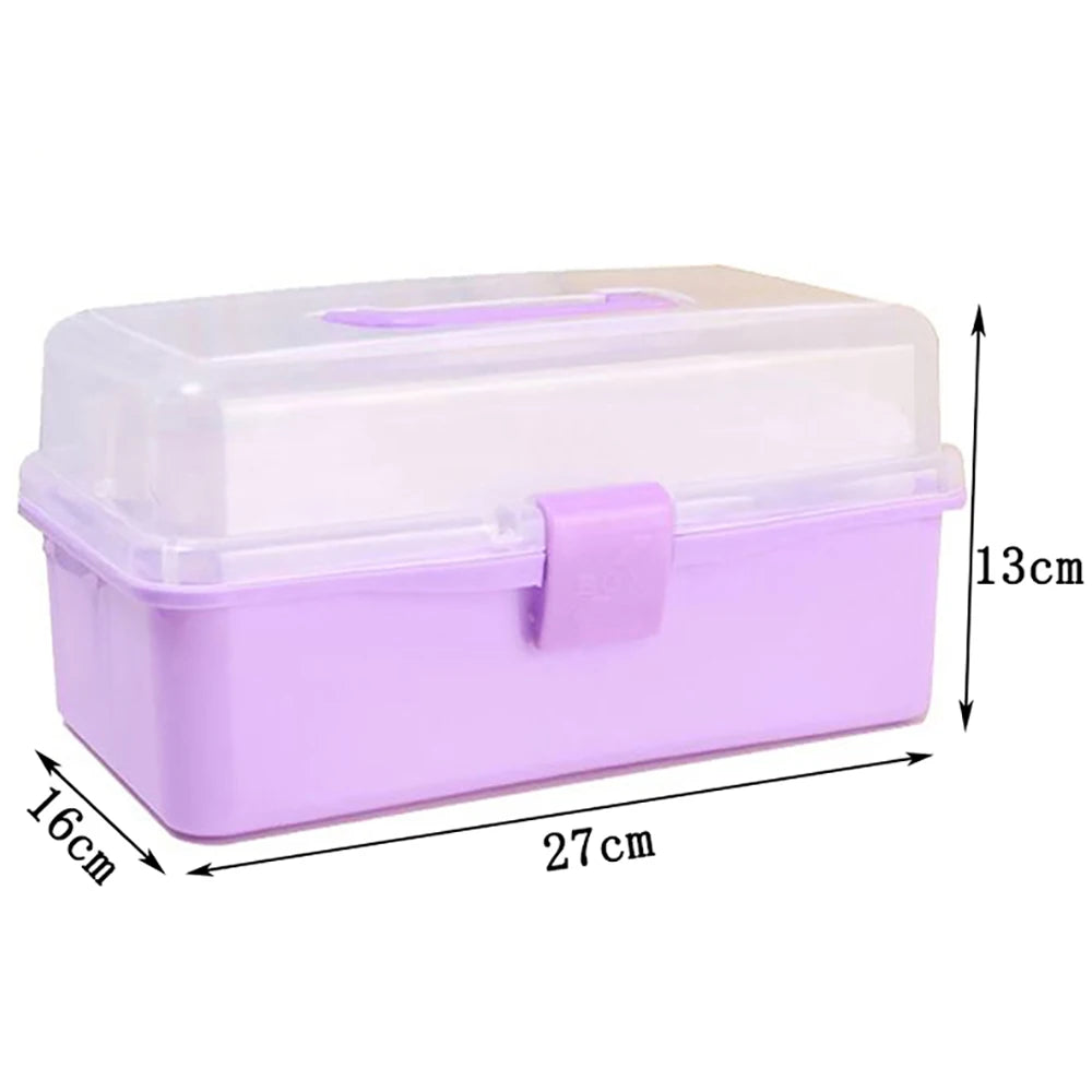 Mala Organizadora para Acessórios de Arte em Diamante, Kit de Canetas para Pintura, Caixa de Pérolas Kawaii, Ferramentas DIY, Bolsas de Armazenamento para Pintura, Contêiner, Bandeja**
