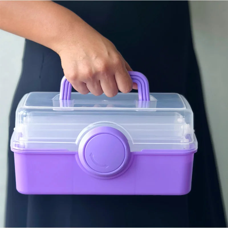 Mala Organizadora para Acessórios de Arte em Diamante, Kit de Canetas para Pintura, Caixa de Pérolas Kawaii, Ferramentas DIY, Bolsas de Armazenamento para Pintura, Contêiner, Bandeja**