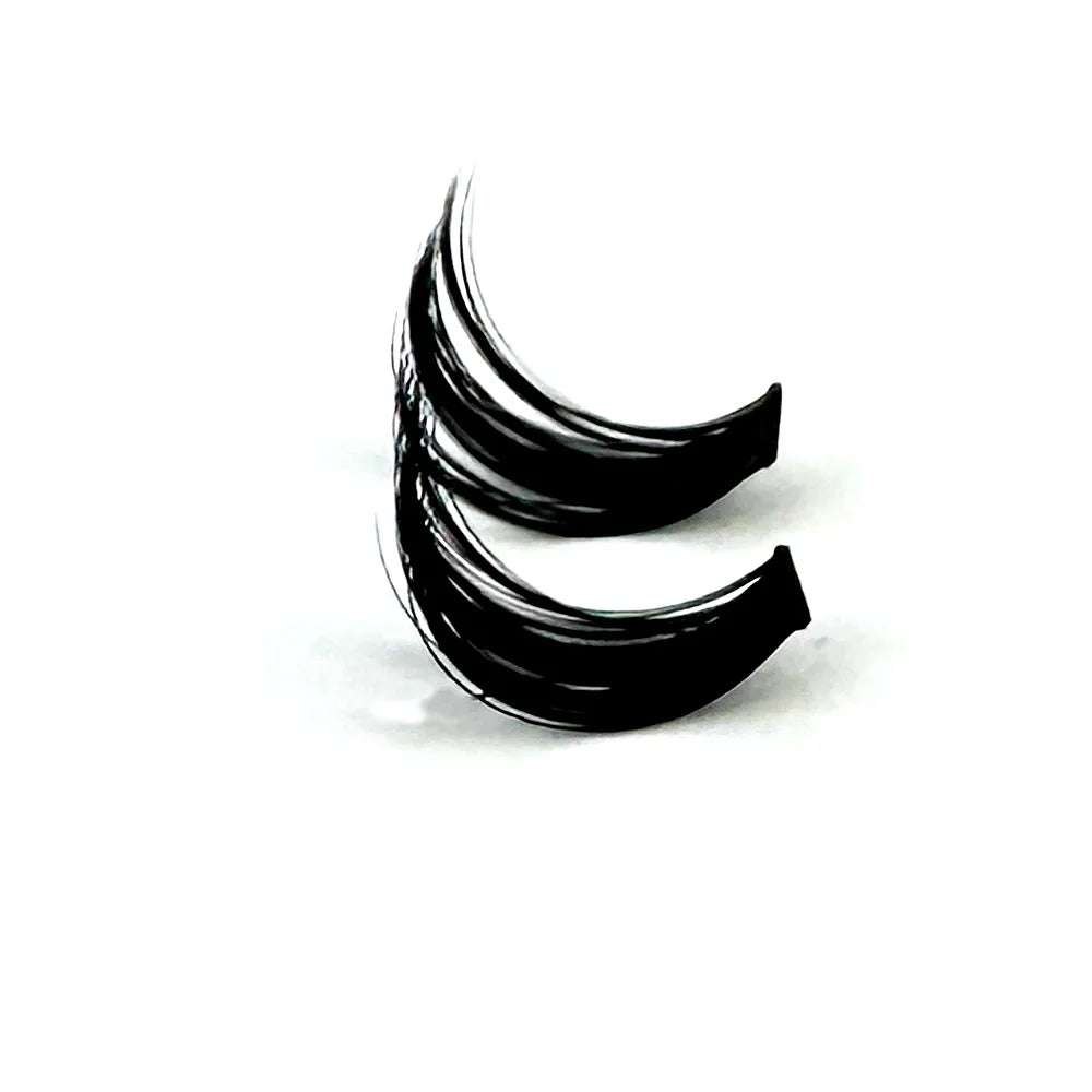Extensão de Cílios em Bunches DIY com 160 Clusters, Cílios Falsos Segmentados, 3D, Fluffy, Naturais, Volume Russo, Cílios Individuais de Mink