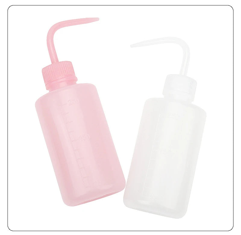 Frasco de limpeza para extensões de cílios,