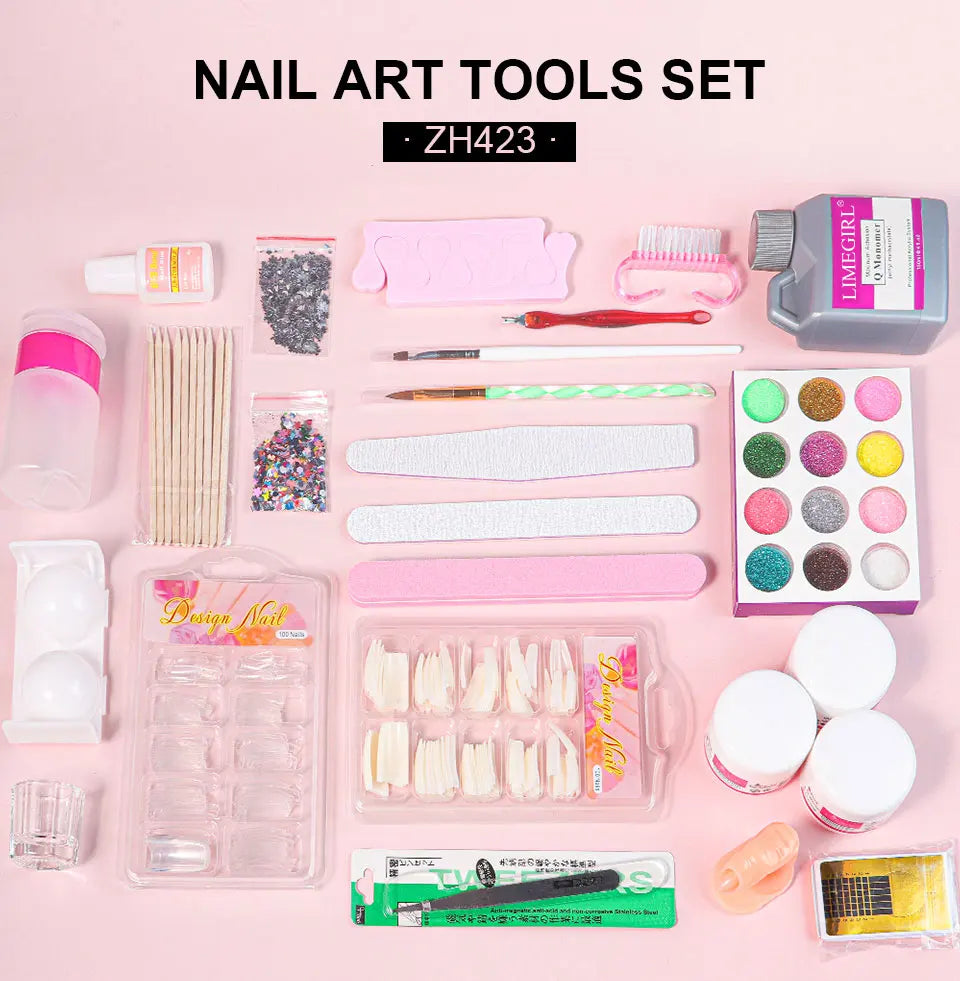 KIT unhas de acrílico