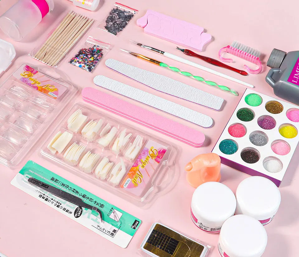 KIT unhas de acrílico