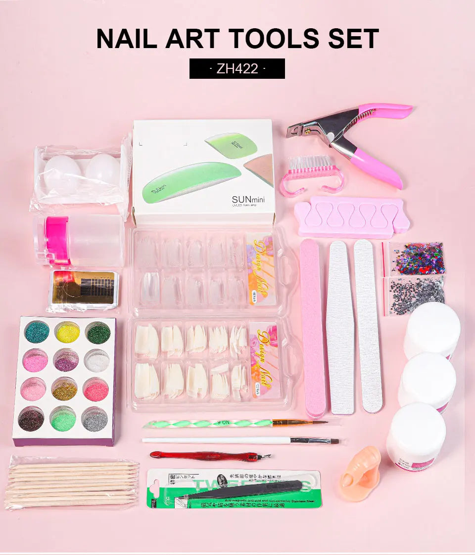 KIT unhas de acrílico