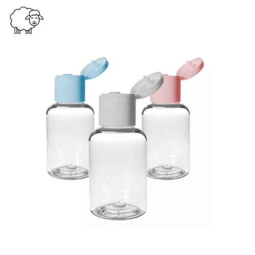 Frasco De Plástico De 30 Ml Para Álcool Gel Flip Top (20 Un)