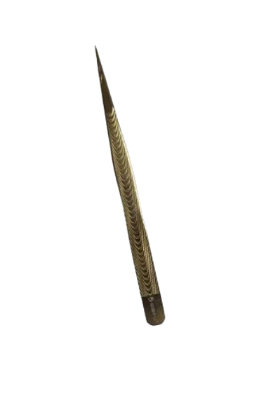 Pinça Reta Dafu Dourado
