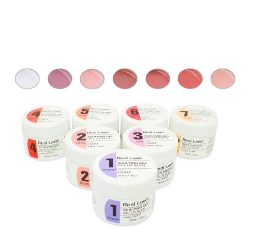 Gel Real Love Linha Light Sculping 30ml