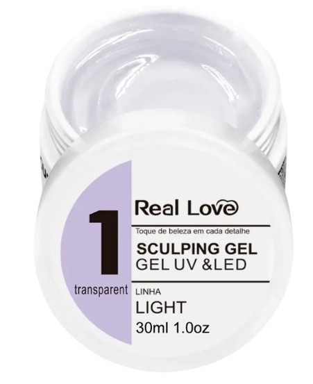 Gel Real Love Linha Light Sculping 30ml