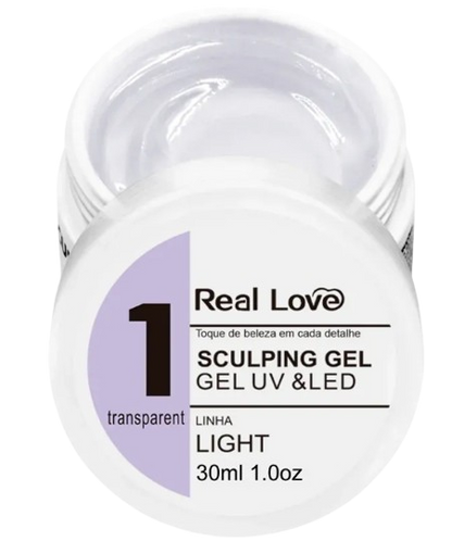 Gel Real Love Linha Light Sculping 30ml