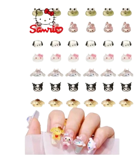 Decoração De Unhas 3D Hello Kit