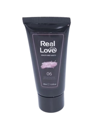 Polygel Powder Com Glitter Led/Uv Alongamento De Unhas 30ml Com Anvisa - Real Love