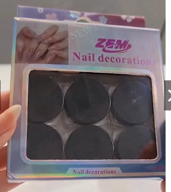 Kit Com 6 Pó Sereia Holográfico / Glitter Branco
