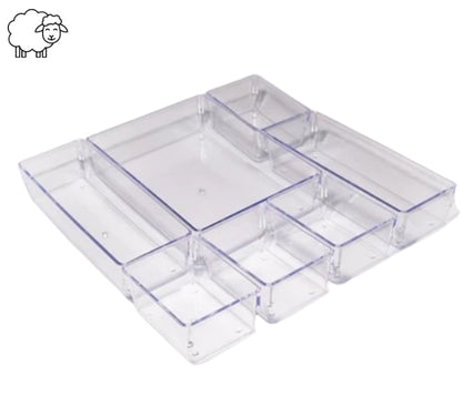 Kit Organizadores Acrílico Cristal