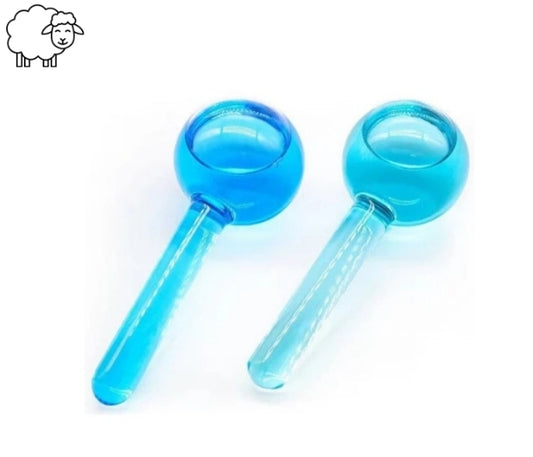 Ice Globes 02 unidades Para Cromoterapia Massagem Facial