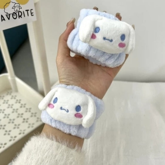 Pulseira À Prova D'água Para Lavagem Da Face Cinnamoroll