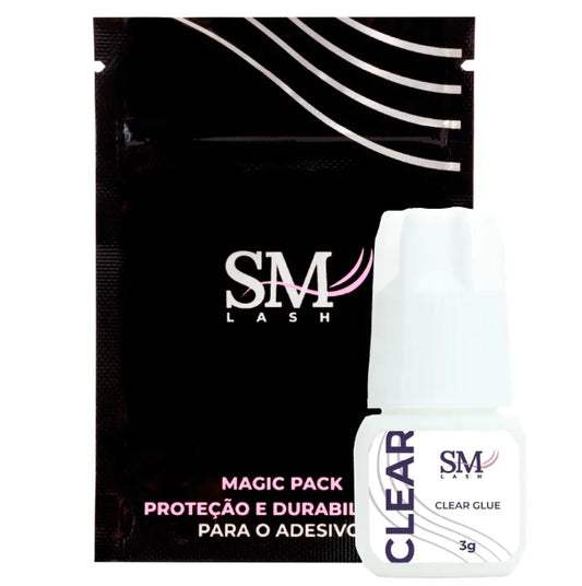 Cola Para Extensão de Cílios Adesivo Sm Lash Clear 3ml