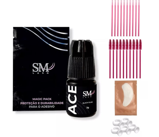 Cola Profissional Ace Sm Para Alongamento De Cílios 3g