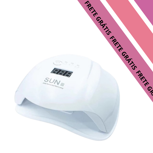 Cabine Led Uv Secadora Forte Unha Gel 54W Branco Bivolt---22034