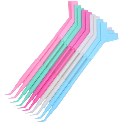 Kit com 5 Pares de Silicone para Perm de Cílios – Proteção, Extensão, Levantamento, Curvador e Escudo de Graft para Ferramentas