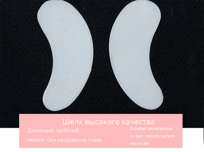 Patches para Cílios 50 Unidades para Construção de Extensões de Cílios, Almofadas Russas, Embalagem para Abaixo dos Olhos, Adesivos de Papel para Extensão de Cílios