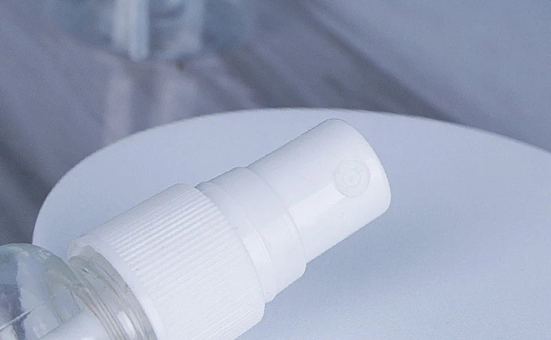 Pacote com 5 peças de Frascos Recarregáveis, Atomizadores de Perfume Transparentes em Plástico, Mini Frascos Vazios para Spray, Ideal para Viagens
