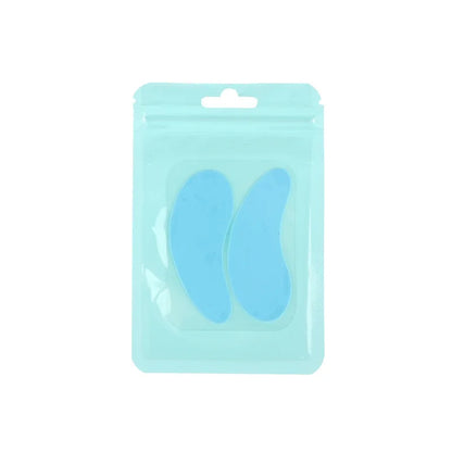 Novos Adesivos de Olho Reutilizáveis 1 Par, Stripes de Silicone para Levantamento de Cílios, Patches de Hidrogel para Extensão de Cílios, Adesivos de Gel para Abaixo dos Olhos, Ferramentas de Maquiagem