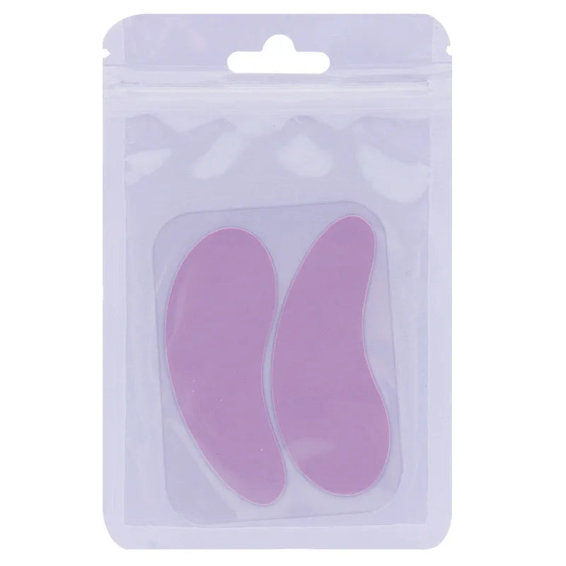 Novos Adesivos de Olho Reutilizáveis 1 Par, Stripes de Silicone para Levantamento de Cílios, Patches de Hidrogel para Extensão de Cílios, Adesivos de Gel para Abaixo dos Olhos, Ferramentas de Maquiagem