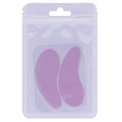 Novos Adesivos de Olho Reutilizáveis 1 Par, Stripes de Silicone para Levantamento de Cílios, Patches de Hidrogel para Extensão de Cílios, Adesivos de Gel para Abaixo dos Olhos, Ferramentas de Maquiagem