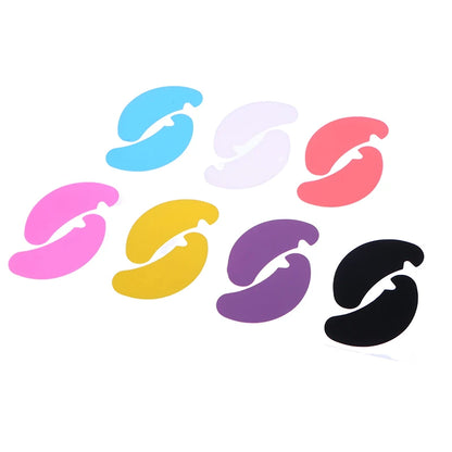Novos Adesivos de Olho Reutilizáveis - 1 Par, Stripe de Silicone para Levantamento de Cílios, Patches de Hidrogel para Extensão de Cílios, Adesivos de Gel para Abaixo dos Olhos, Ferramentas de Maquiagem.