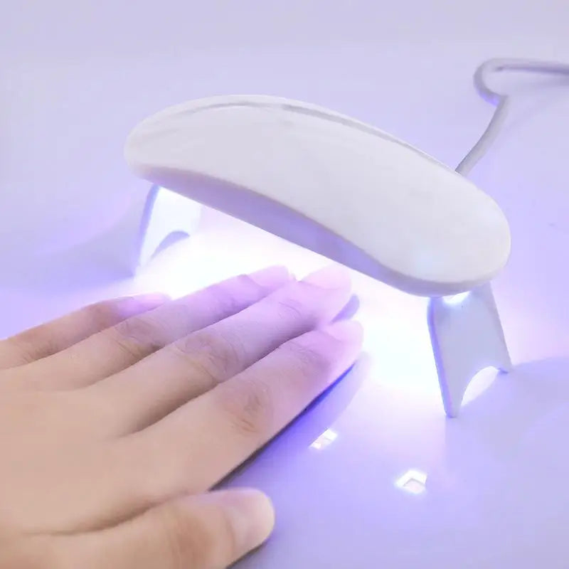 Lâmpada Secadora de Unhas Portátil UV LED, Luz para Unhas para Secar Todos os Esmaltes em Gel, Recarregável por USB, Secagem Rápida, Máquina de Manicure, Ferramentas para Arte em Unhas