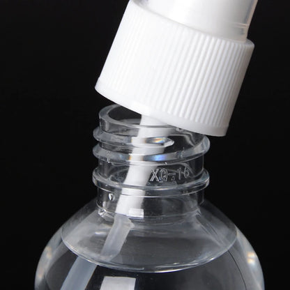 Pacote com 5 peças de Frascos Recarregáveis, Atomizadores de Perfume Transparentes em Plástico, Mini Frascos Vazios para Spray, Ideal para Viagens
